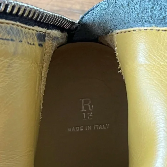 R13 black single stack boots - Picture 5 of 6